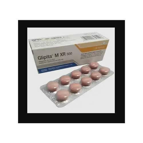 GLIPITA M XR 500 MG TABLET