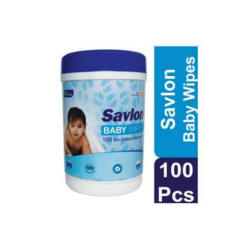 Savlon Baby Wipes Jar 100's Pack