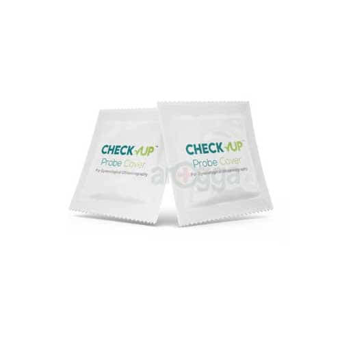 Check Up Ultrasound Transducer Probe Cover (LATEX) Condom - 12Pcs