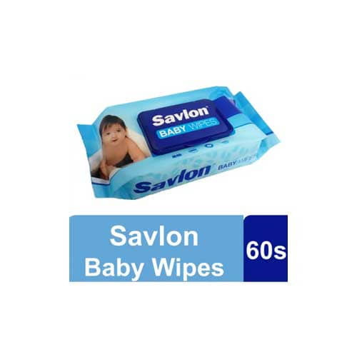 Savlon Baby Wipes 60's Pack