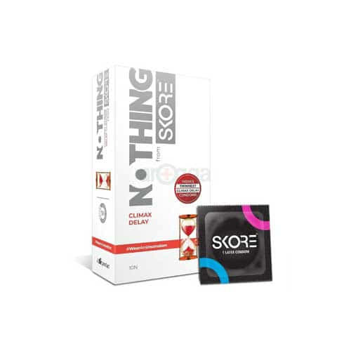 Skore Nothing Thinnest Climax Delay Flavoured Condoms 10's PackClimax Delay