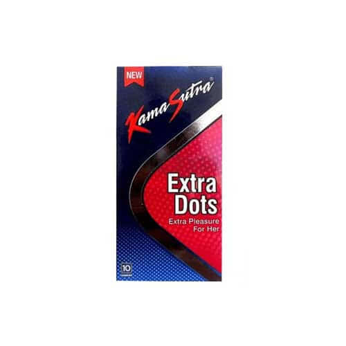 Kamasutra Extra Dots Extra Pleasure Condom - 10Pcs Pack