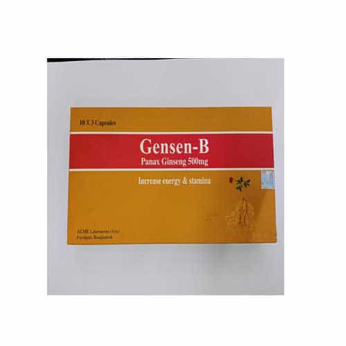 Gensen-B 500mg 30Pcs