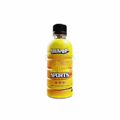 Bruvana Sports+ Electrolyte Beverage (Mango Flavor) 250ml