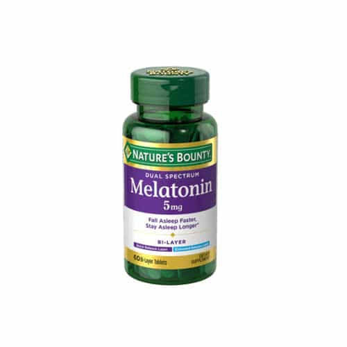 Nature's Bounty Dual Spectrum Melatonin 5mg 60 Tablets