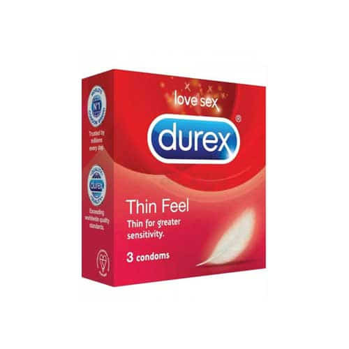 Durex Love Sex Feel Thin Condom 3's Pack