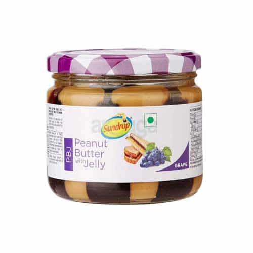 Sundrop Peanut Butter With Jelly (Grape) 340gm