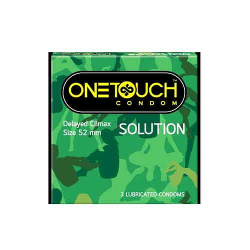 One Touch Condom Delayed Climax Solution