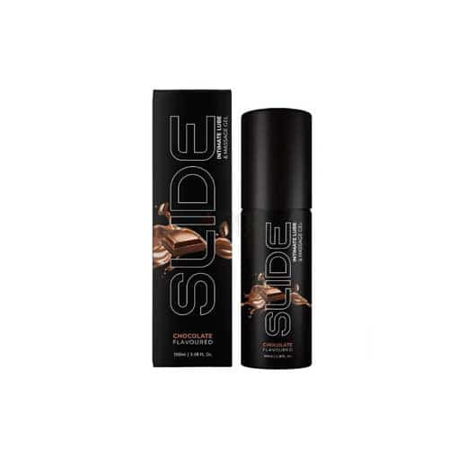 NottyBoy SLIDE Water Based Personal Lubricant Intimate Massage Lube Gel (Chocolate Flavored)