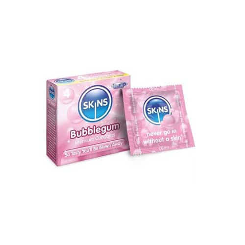Skin Bubblegum Premium Condom 4's Pack