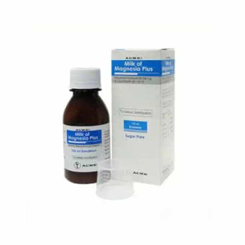 MILK OF MAGNESIA PLUS 120 ML Syrup