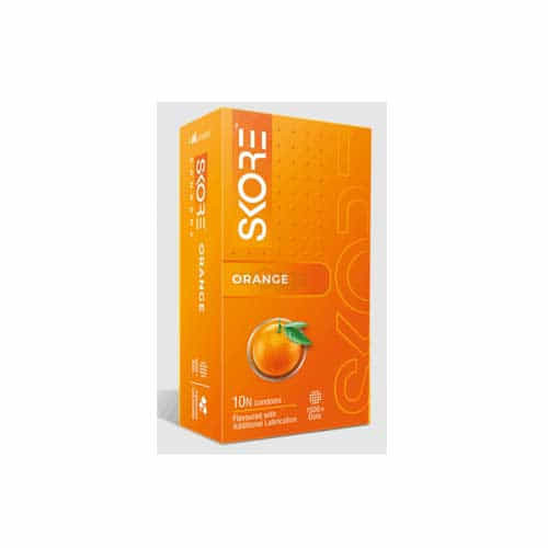 Skore Orange 1500+Dots Condoms 3's Pack