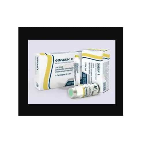 GENSULIN R 100 IU VIAL INSULIN