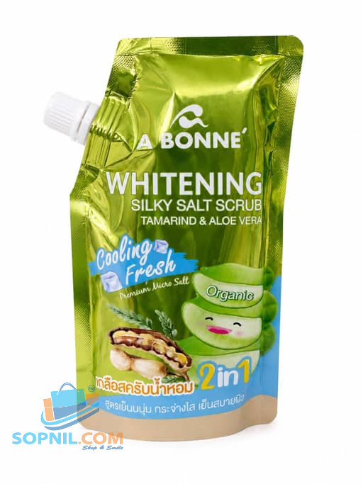 A Bonne Whitening Silky Salt Scrub 350g (Made in Thailand)