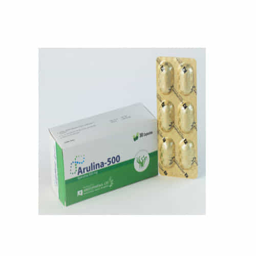 Arulina 500mg Capsule 6pcs