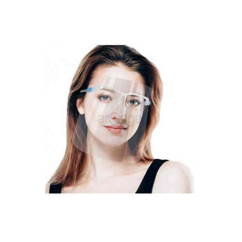 Face Shield Glass Type-Smart Protective Safety With Frame(1Pc)