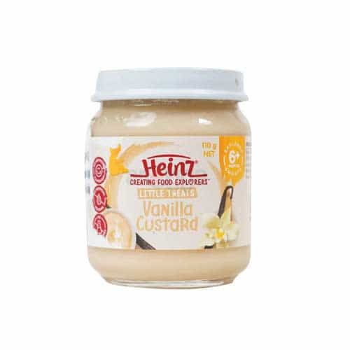 Heinz Vanilla Custard Glass Rich And Creamy Dessert