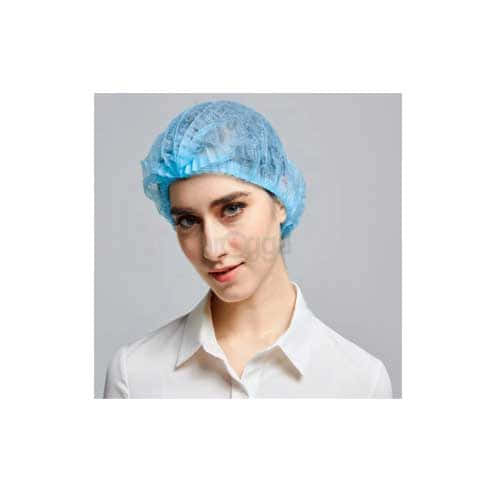 Medical Surgical Head Cap Mop Clip Head Cover/Caps-Sky Blue