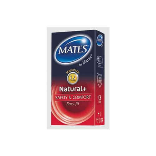 Mates Natural Comfort Easy Fit CondomsSafety & Comfort
