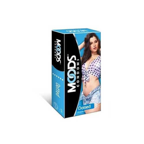 Moods Condoms Dotted 10's Pack