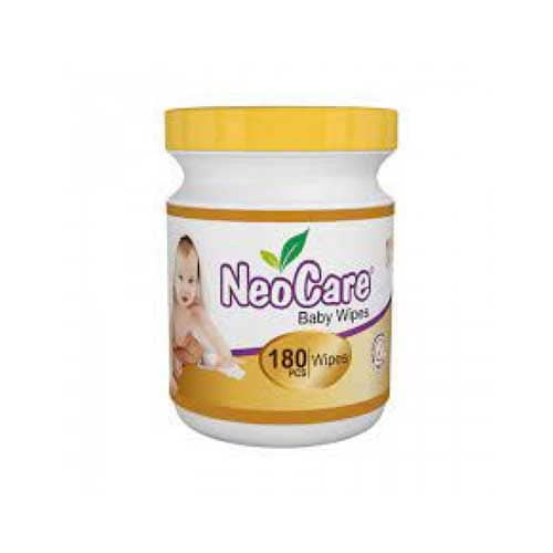 NeoCare Baby Wipes Jar 180's Pack