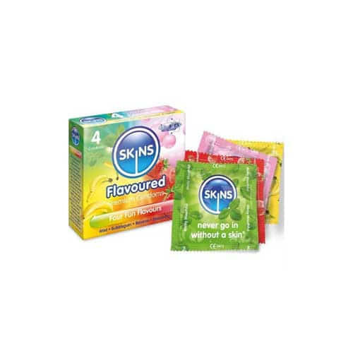 Skin Flavoured Premium Condom 4's Pack