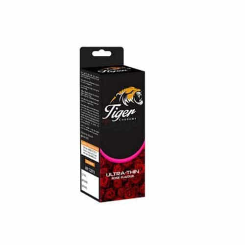 Tiger Ultra Thin Rose Flavour Condom - 36Pcs Pack Full Box