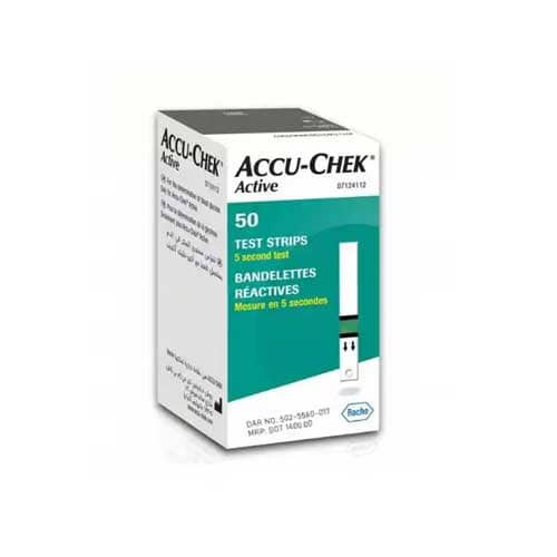 ACCU CHEK ACTIVE 50 PCS STRIP