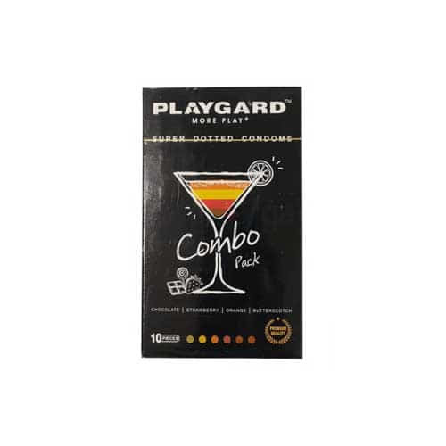 Playgard Combo Pack More Play Super Dotted Condom - 10pcs Pack(India)