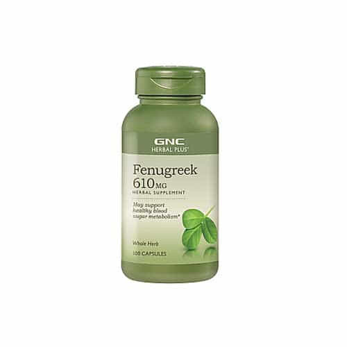 GNC Herbal Plus Fenugreek 610 MG