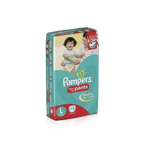 Pampers Pants Diapers L Size 48pcs