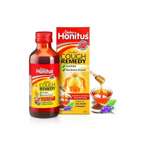 Dabur Honitus Herbal Cough Remedy 100ml